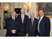 Avec Pierre Serra et Alain Marty à l'hôtel Bristol